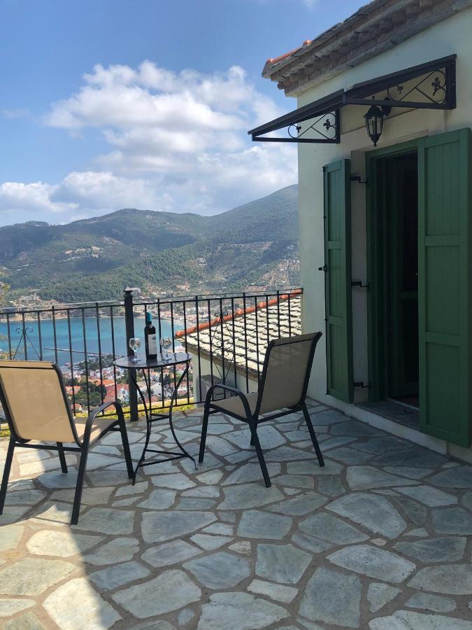 Erato Villa Skópelos Eksteriør bilde